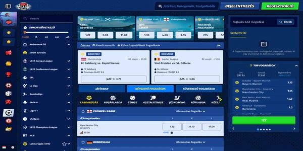 BigClash Casino ponuka športových stávok na mobile
